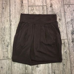 I LOVE H81 gray mini skirt